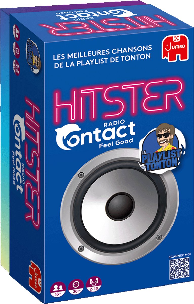 Afbeelding laden in galerijviewer, Hitster jumbo radio contact muziekspel