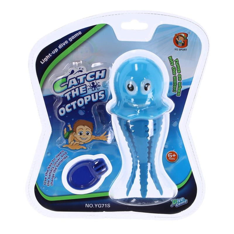 ギャラリービューアに画像をロードする, Duik octopus met licht