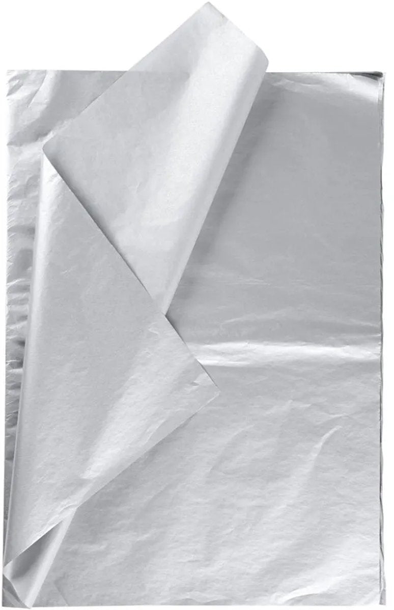 ギャラリービューアに画像をロードする, Creativ company tissuepapier zilver 6 vellen 14 gr, 50x70cm