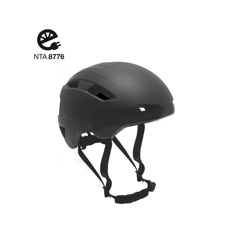 Load image into Gallery viewer, helm 55-58 cm unisex matzwart maat M