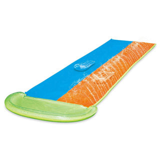 Afbeelding laden in galerijviewer, Summer waves alert waterglijbaan 549 cm oranje blauw groen