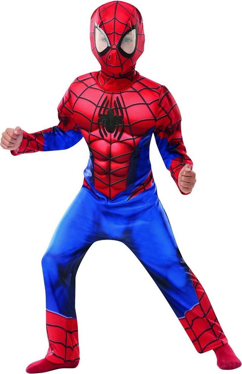 Afbeelding laden in galerijviewer, Rubies ultimate spider-man deluxe verkleedkostuum medium