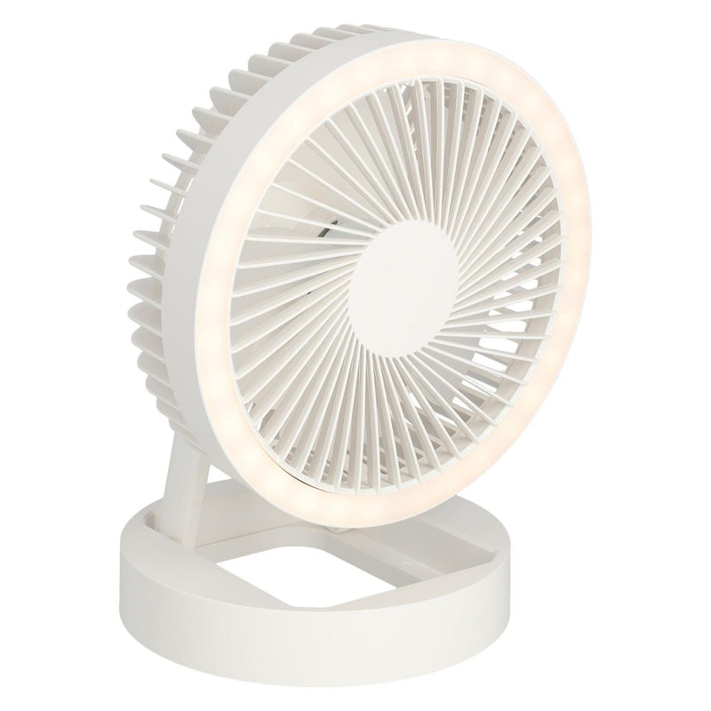 Cargue la imagen en el visor de la galería, Tramontana ventilator met accu en licht