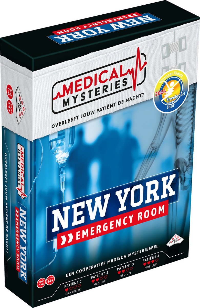 Chargez l'image dans la visionneuse de la galerie, Identity games medical mysteries: new york emergency room - coöperatief spel - werk samen om de patiënten te redden