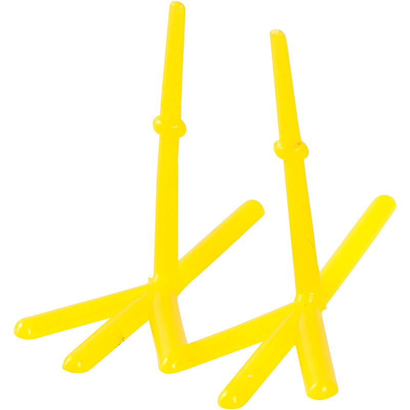Load image into Gallery viewer, Creativ company https: www.cchobby.nl kippen-voeten-h-28-mm-l-37-mm-geel-50-stuk-1-doos