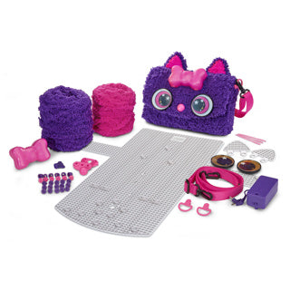Afbeelding laden in galerijviewer, Vtech kid'couture cat - creëer leer handtas - educatief speelgoed - stimuleert creativiteit - speelgoed vanaf 6 jaar