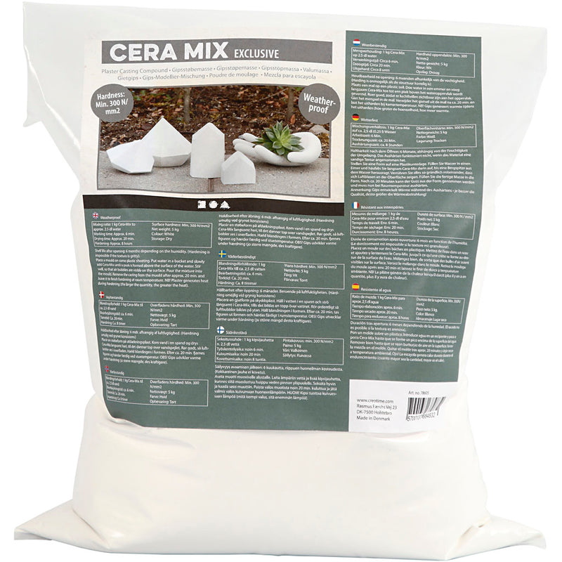 Afbeelding laden in galerijviewer, Https: www.cchobby.nl cera-mix-exclusieve-gipsgietmix-wit-5-kg-1-doos