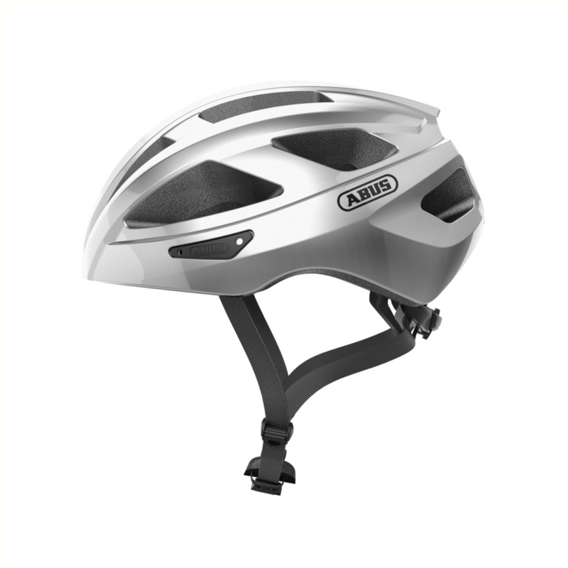 Afbeelding laden in galerijviewer, Abus helm MacatGoud gleam Zilver M 52-58cm