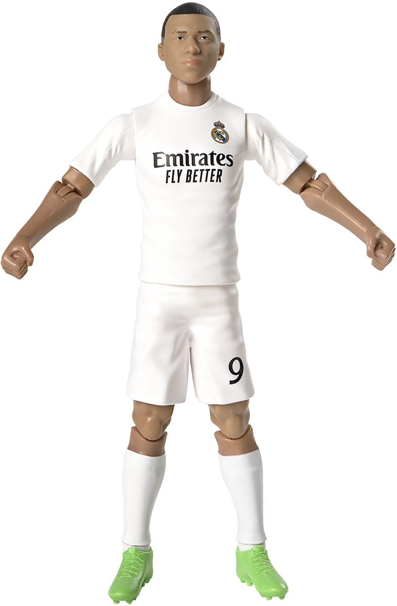 Afbeelding laden in galerijviewer, Van der meulen voetbalfiguur real madrid kylian mbappe, 20cm