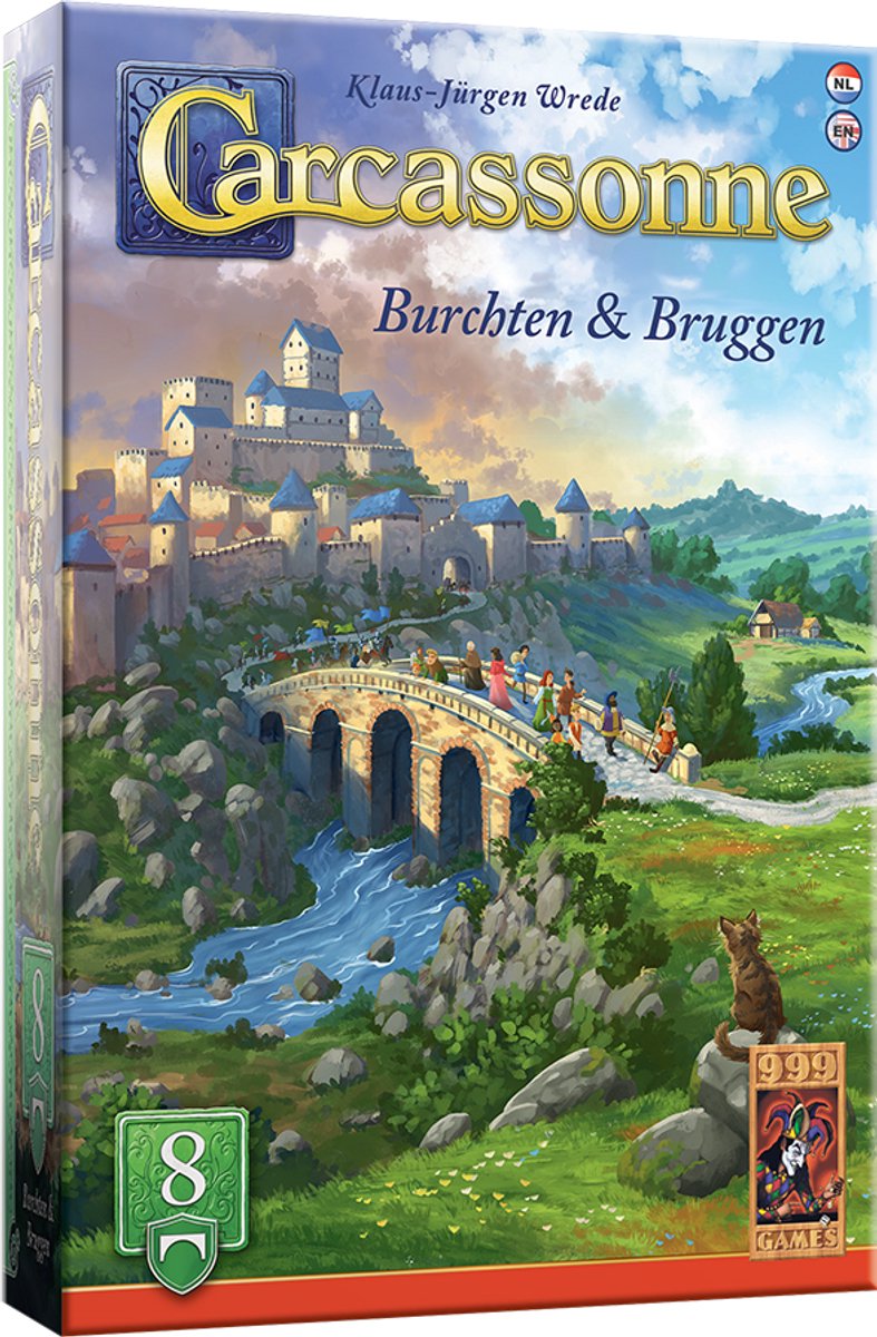 Afbeelding laden in galerijviewer, 999games 999 games carcassonne burchten bruggen uitbreiding