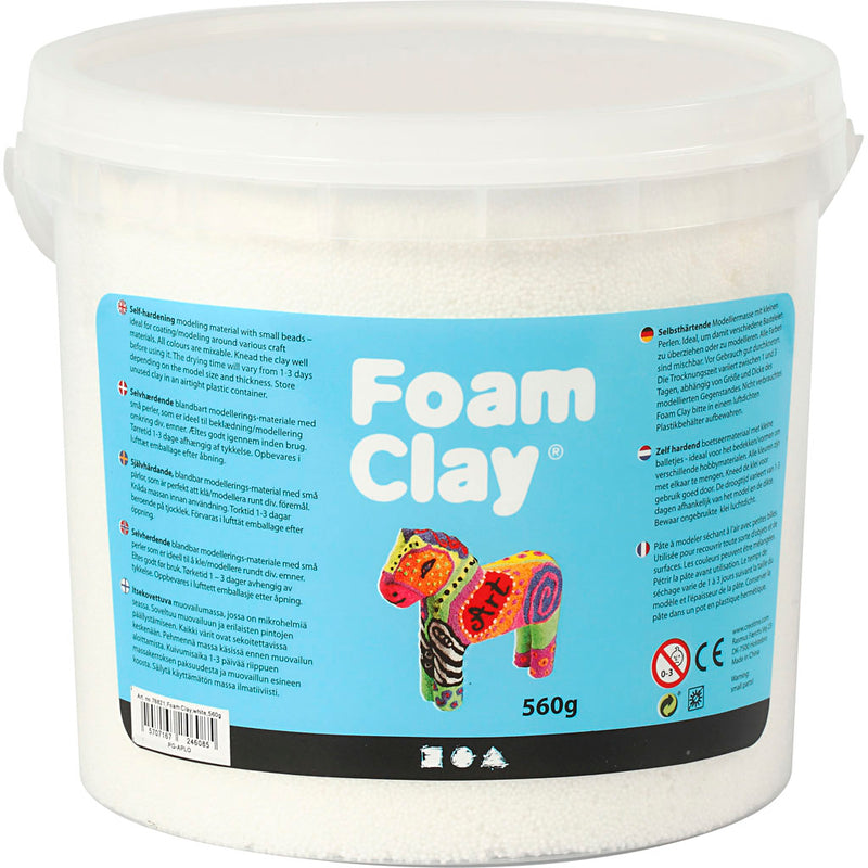 Load image into Gallery viewer, Foam clay https: www.cchobby.nl foam-clayr-wit-560-gr-1-emmer
