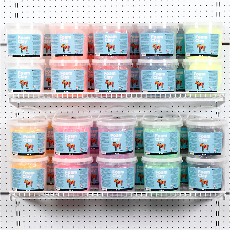 Cargue la imagen en el visor de la galería, Https: www.cchobby.nl foam-clayr-diverse-kleuren-10-emmer-1-doos
