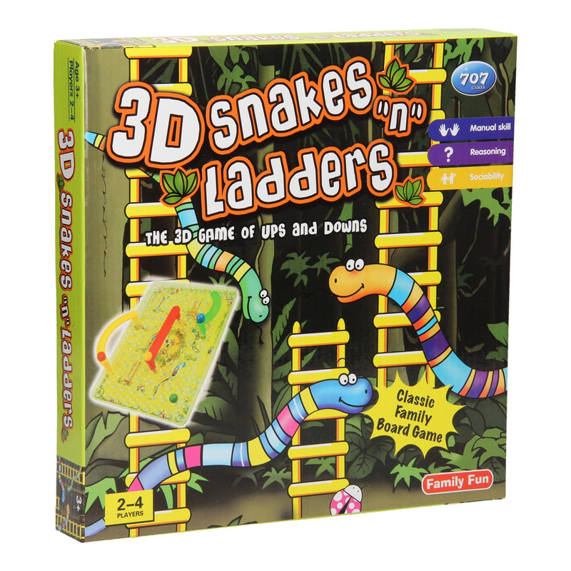 Load image into Gallery viewer, Slangen ladderspel 3d