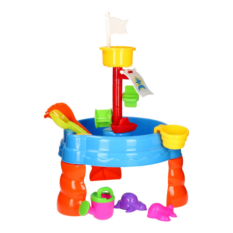 Load image into Gallery viewer, Zand- en watertafel met toren, 20dlg.
