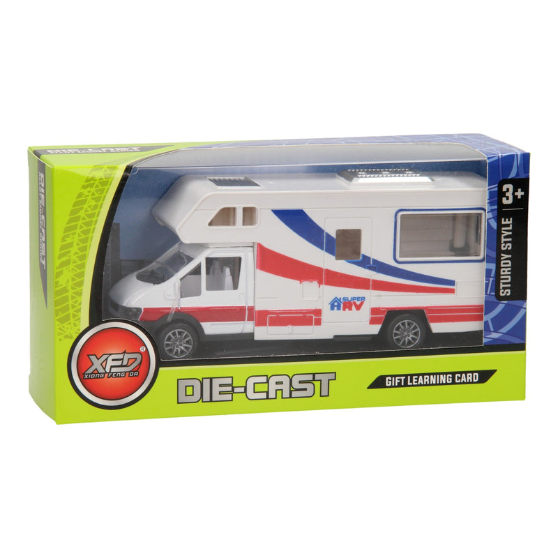 Load image into Gallery viewer, Die-cast camper wit