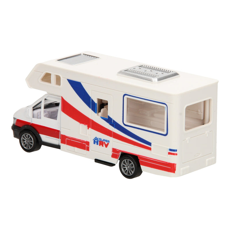 Load image into Gallery viewer, Die-cast camper wit