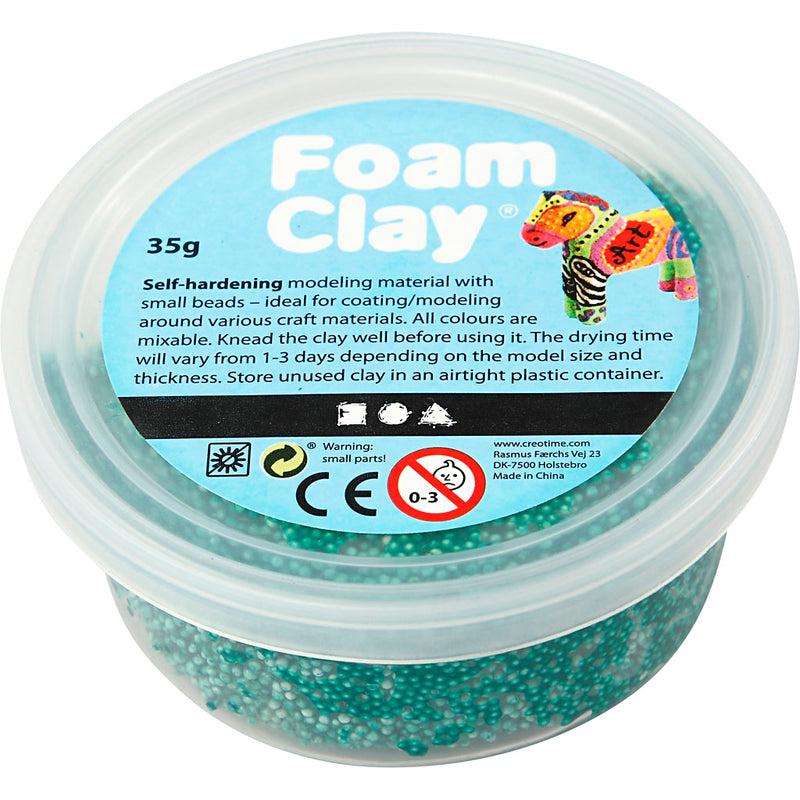 Load image into Gallery viewer, Foam clay - donkergroen, 35gr.