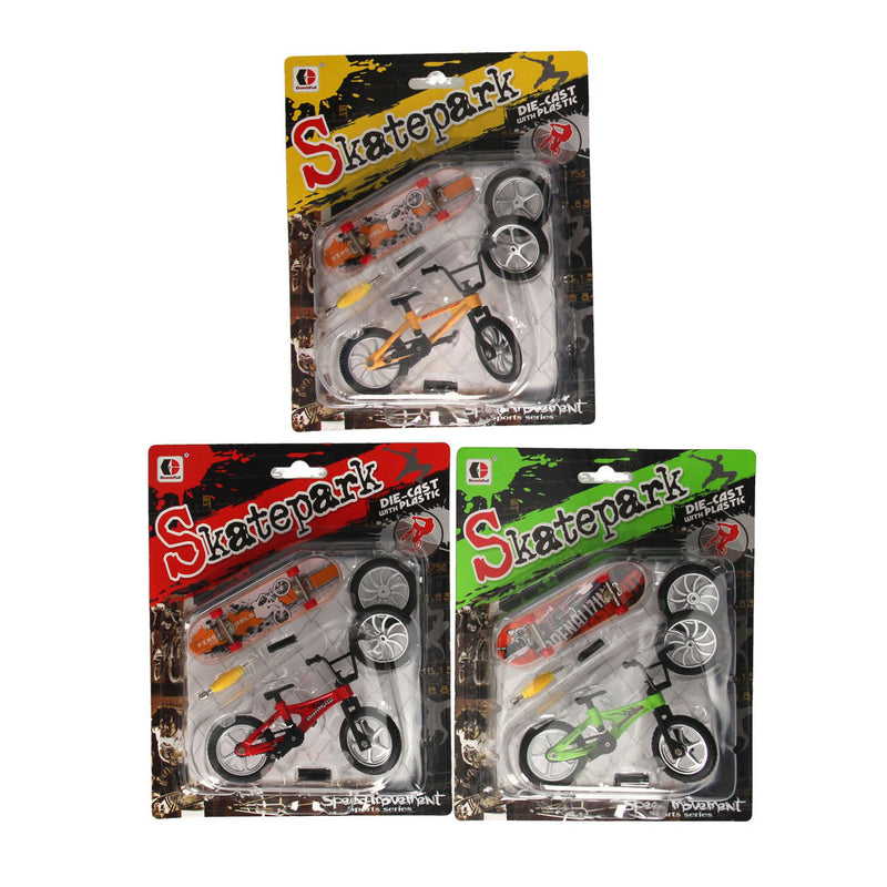 Laden Sie das Bild in Galerie -Viewer, Vinger stuntfiets met accessoires
