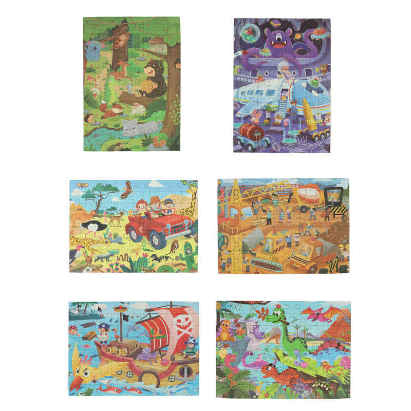 Load image into Gallery viewer, Mini puzzel thema, 64st.