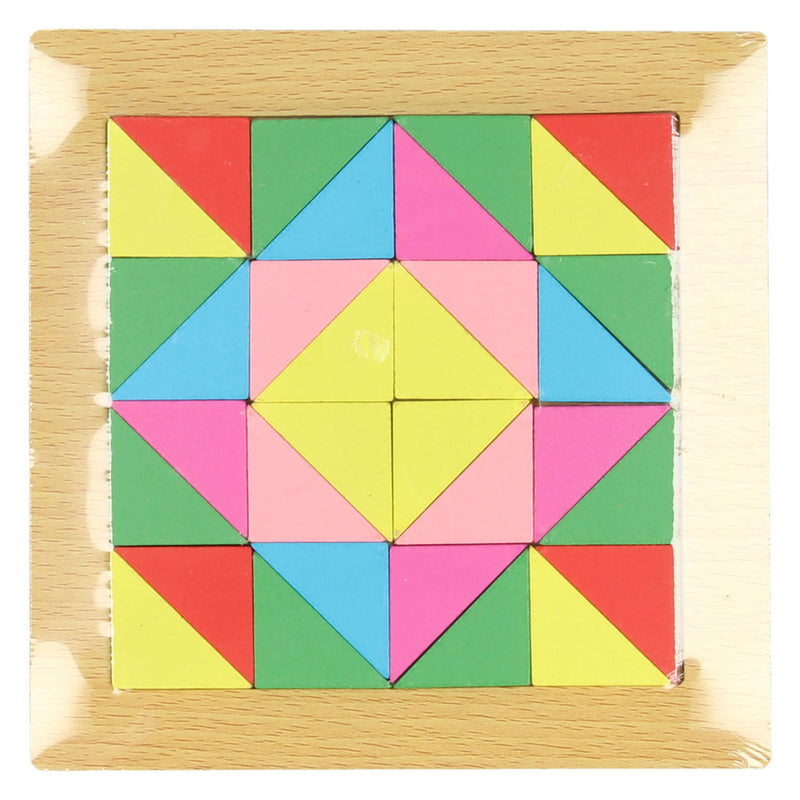 Chargez l'image dans la visionneuse de la galerie, Houten tangram driehoeken