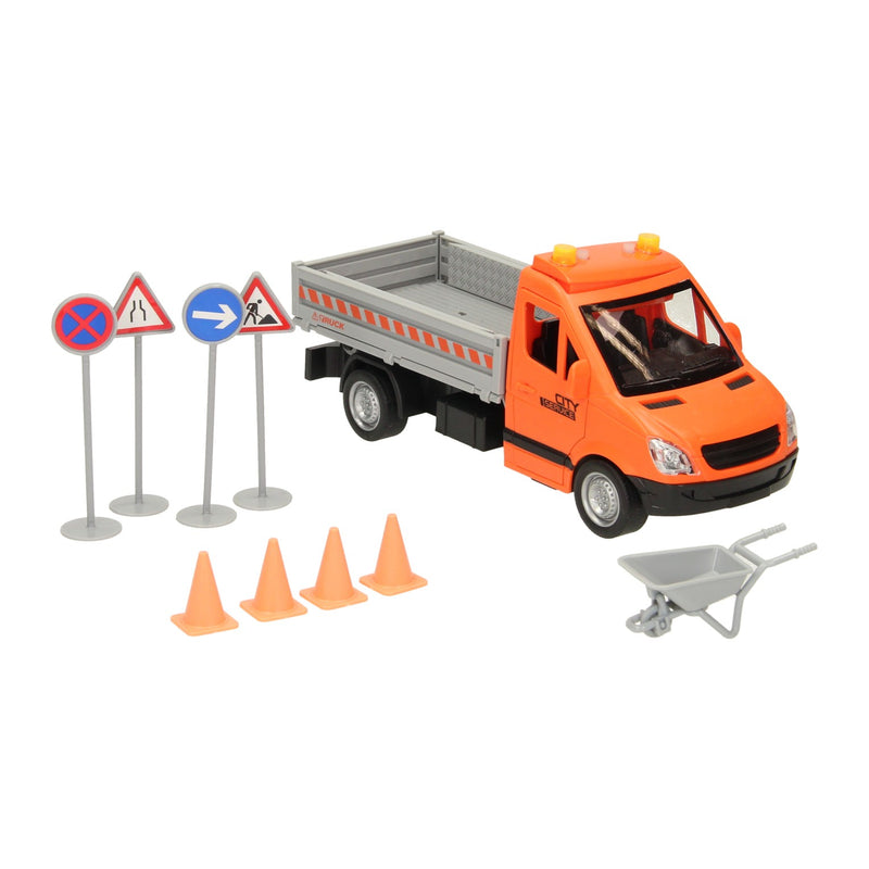 Chargez l'image dans la visionneuse de la galerie, Truck wegwerkzaamheden met licht en geluid