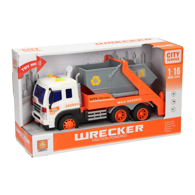 Load image into Gallery viewer, Truck met afzetbak met licht en geluid