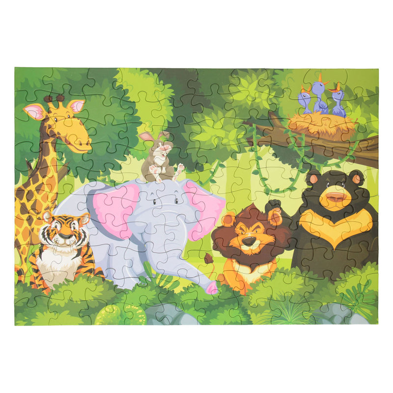 Load image into Gallery viewer, Legpuzzel wilde dieren, 100st.
