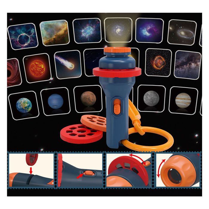 Load image into Gallery viewer, Projectie zaklamp planeten