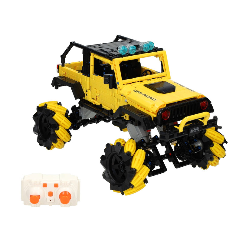 Load image into Gallery viewer, Rc happy build bestuurbare bouwsteentjes set pickup truck - 1490dlg.