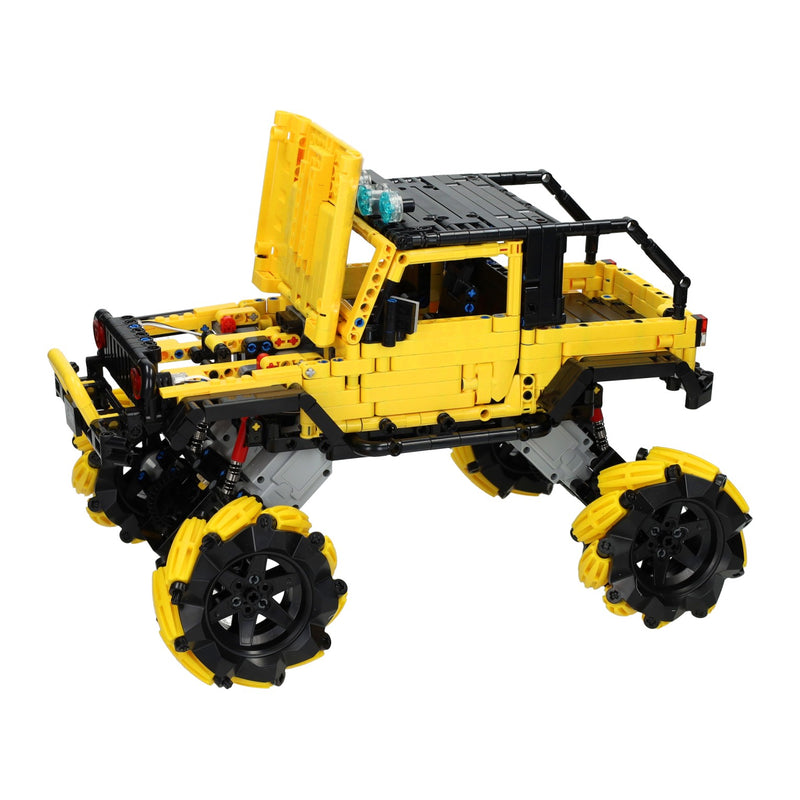 Afbeelding laden in galerijviewer, Lobbes speelgoed bv happy build bestuurbare rc bouwsteentjes set pickup truck - 1490dlg.
