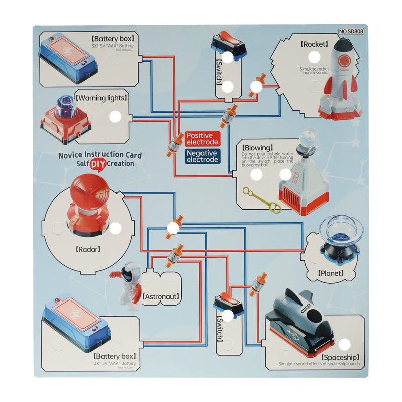 Load image into Gallery viewer, Lobbes science electronics elektro bouwset ruimte