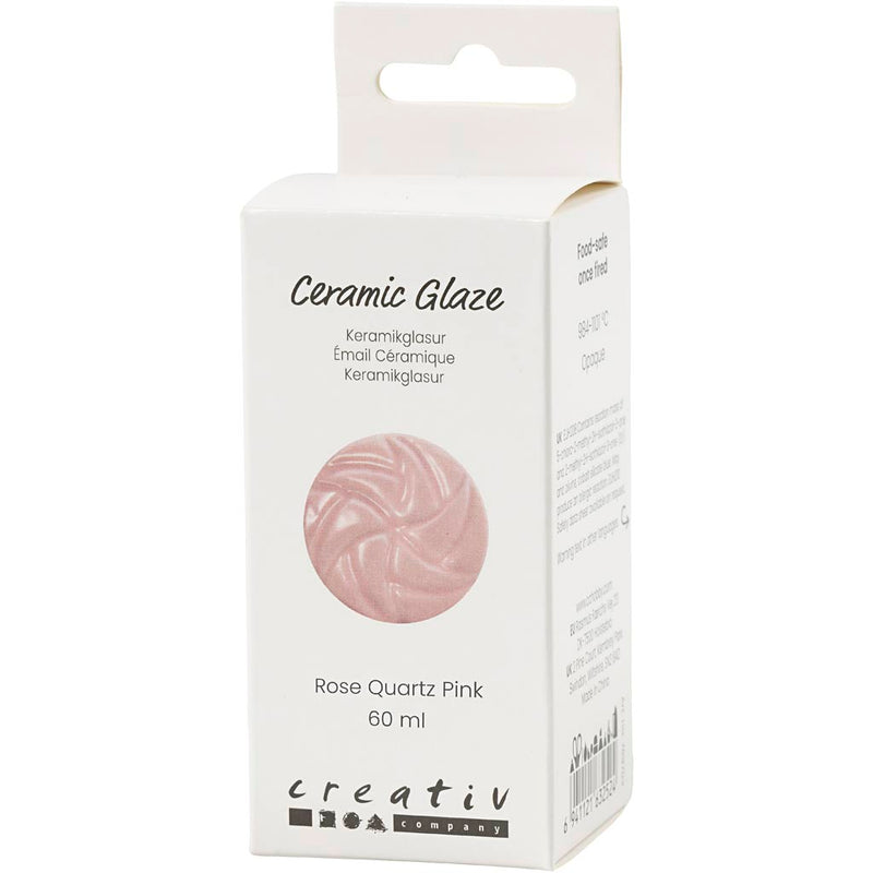 Load image into Gallery viewer, Creativ company keramiek glazuur 984-1101 c dekkend rose - 60ml