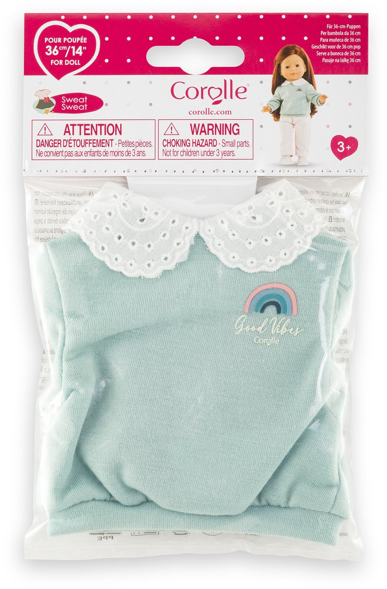 Afbeelding laden in galerijviewer, Corolle ma poppen sweater - 36cm