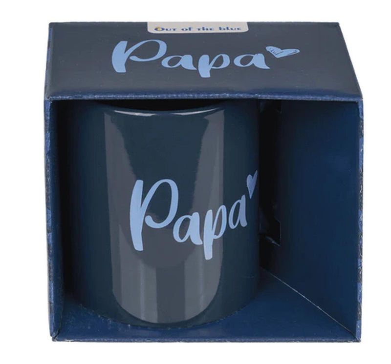 Chargez l'image dans la visionneuse de la galerie, Out of the blue mok papa blauw 320ml ø8xh10cm