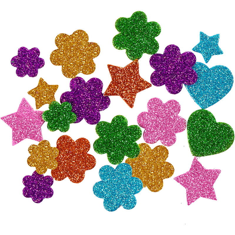 Afbeelding laden in galerijviewer, Https: www.cchobby.nl foam-figuren-sterren-bloemen-en-harten-d-19-29-mm-800-div-1-doos