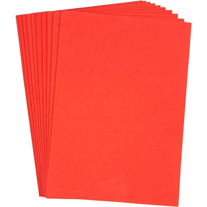 Load image into Gallery viewer, Creativ company eva foam vellen rood a4, 10st.