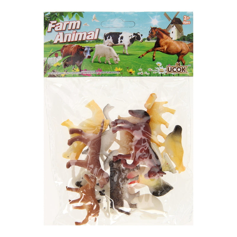 Laden Sie das Bild in Galerie -Viewer, Boerderijdieren, 12st.