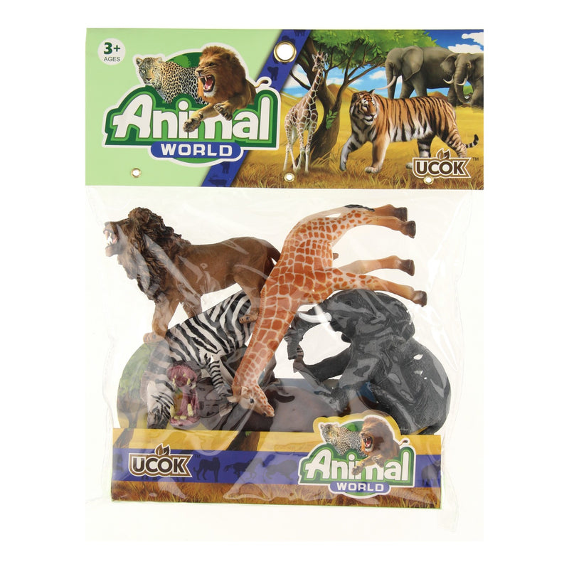 Cargue la imagen en el visor de la galería, Wilde dieren luxe speelset, 5st.