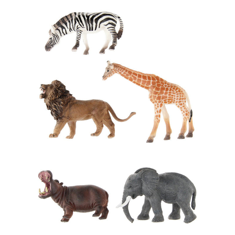 Cargue la imagen en el visor de la galería, Wilde dieren luxe speelset, 5st.