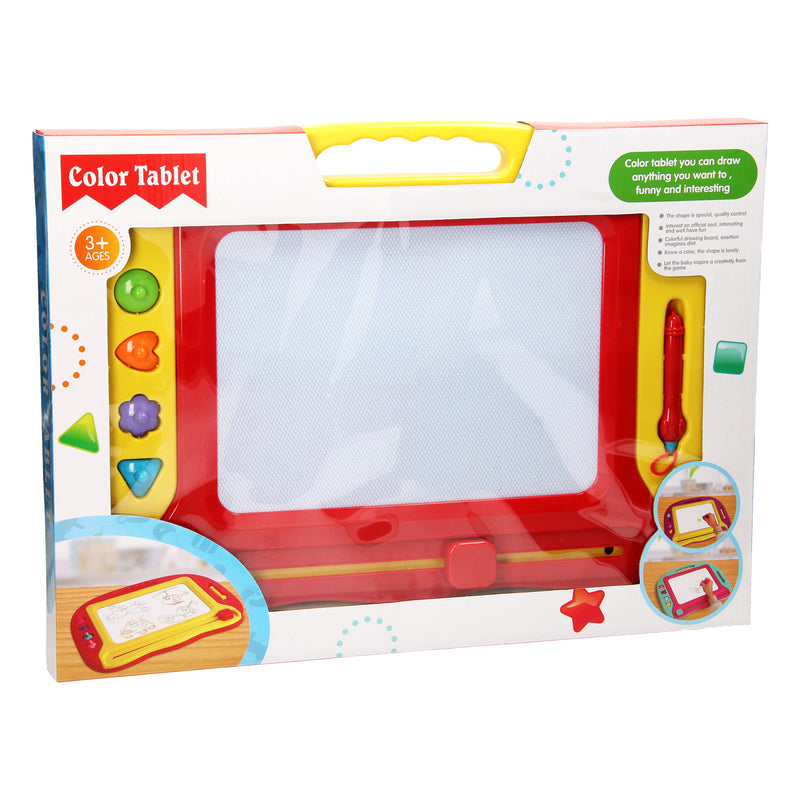 Load image into Gallery viewer, Magnetisch Tekenbord XL - Geel Rood