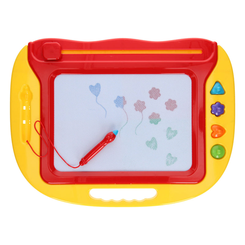 Load image into Gallery viewer, Magnetisch Tekenbord XL - Geel Rood