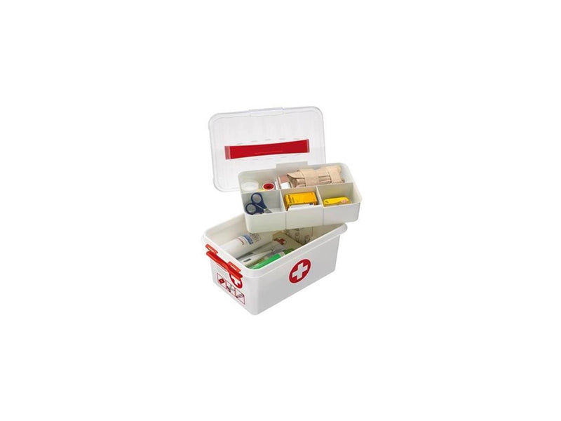 Load image into Gallery viewer, Sunware q-line first aid box 6l wit rood
