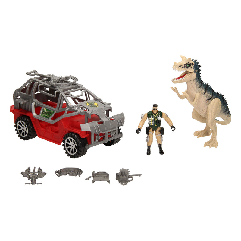 Afbeelding laden in galerijviewer, Dinosaurus speelset rood
