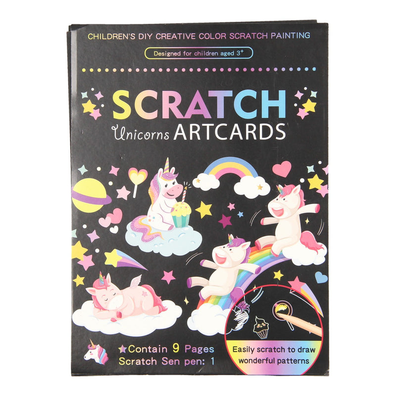 Load image into Gallery viewer, Lobbes scratch kaarten eenhoorn