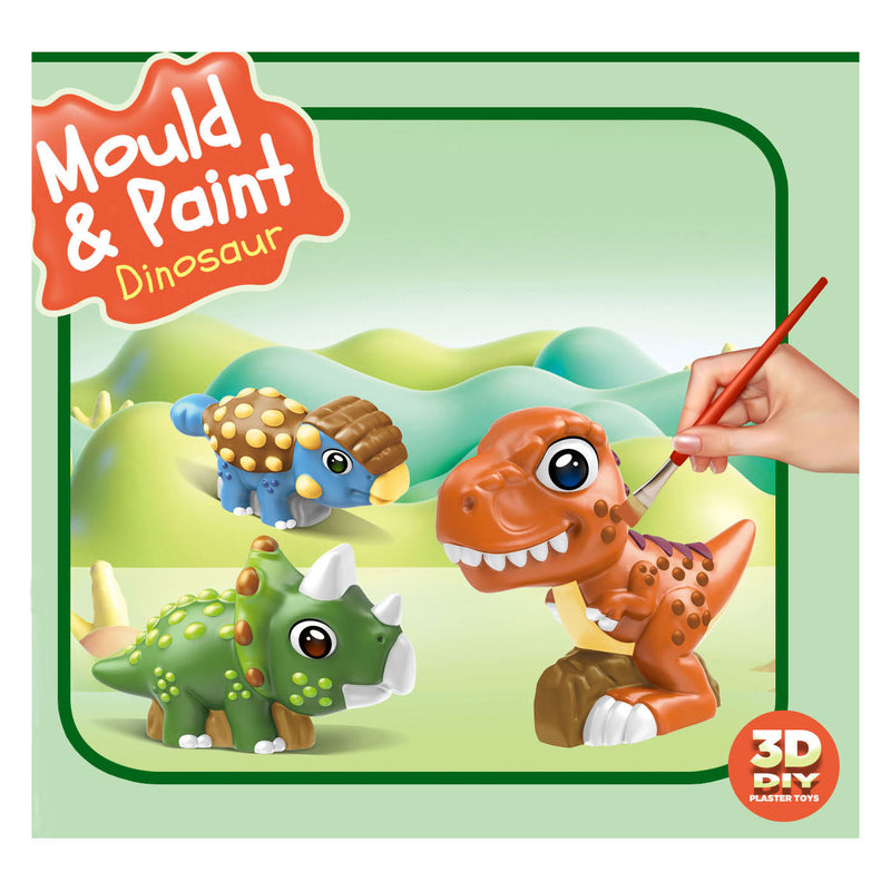 Chargez l'image dans la visionneuse de la galerie, Lobbes speelgoed bv lobbes knutselset dino 3d gieten en schilderen voor kinderen.
