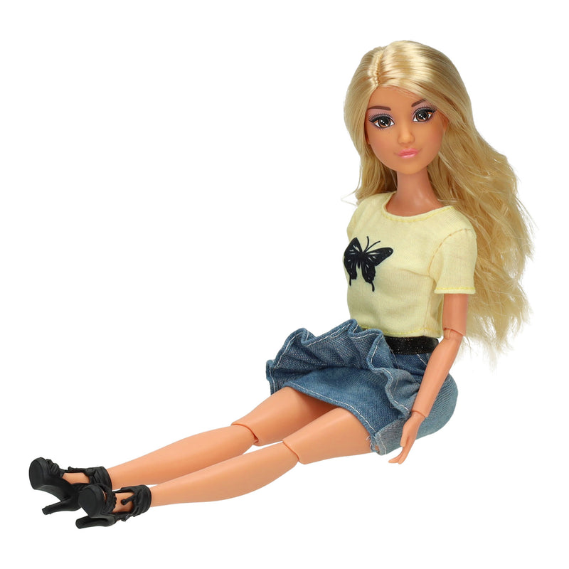 Laden Sie das Bild in Galerie -Viewer, Fashion pop jeans serie spring vlinder