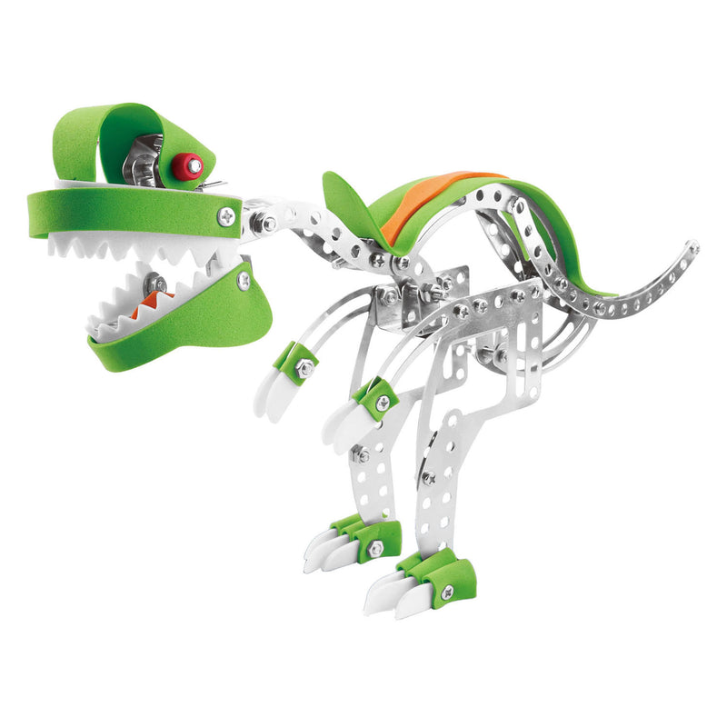 Cargue la imagen en el visor de la galería, Lobbes metalen bouwset dino t-rex