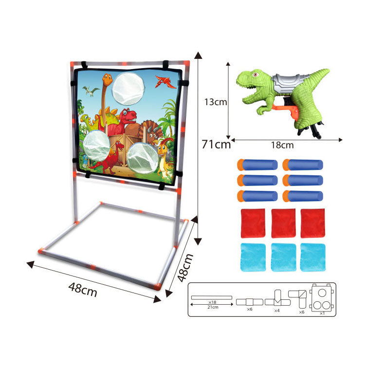 ギャラリービューアに画像をロードする, 2in1 schieten gooien dino