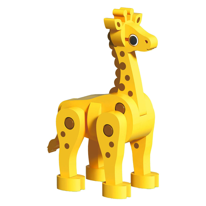 Load image into Gallery viewer, Foam bouwset 3d giraffe