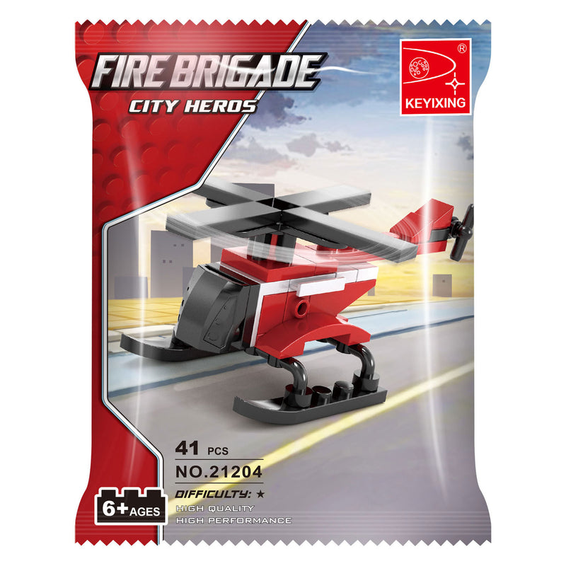 Cargue la imagen en el visor de la galería, Bouwset brandweerhelikopter - 41dlg.